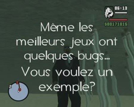 Bug GTA San Andreas