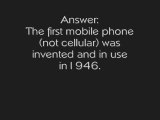 When Was the Mobile Phone Invented?