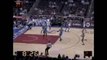 Blake Griffin blocks the shot on one end and gets down court