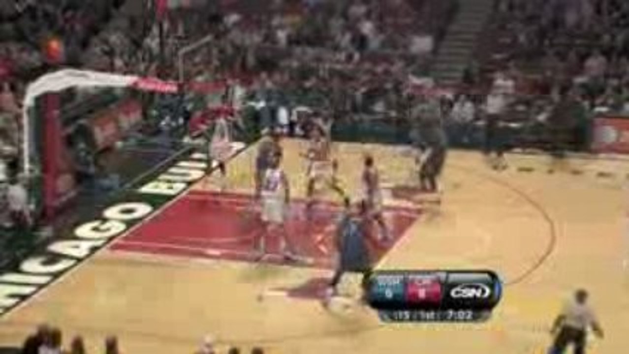 Gilbert Arenas finds Caron Butler in first-quarter action ag