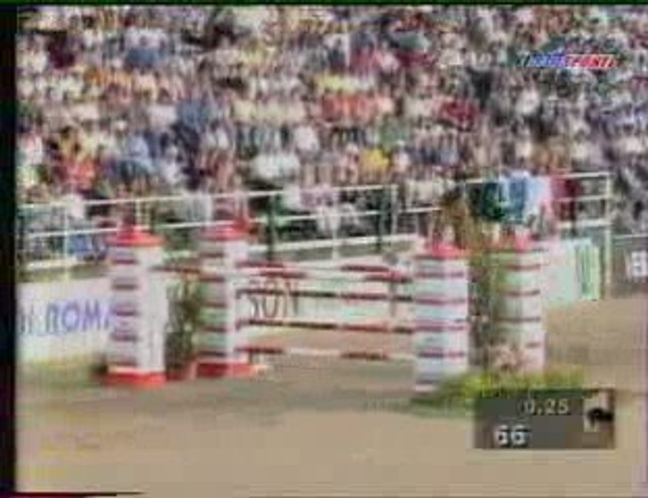 JEM Rome 98 - Rodrigo Pessoa et Lianos : Qualif finale