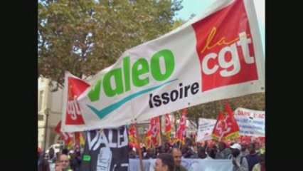 Manif CGT Valeo 22 octobre 2009