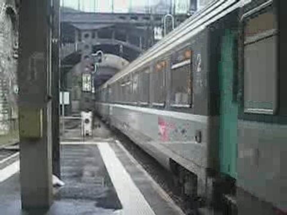 Départ BB67000 avec CIC vers Dieppe