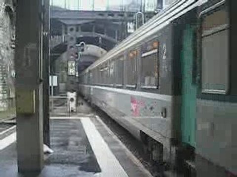 Départ BB67000 avec CIC vers Dieppe