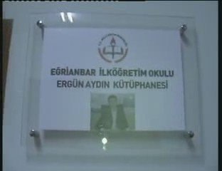 Eğrianbar İlköğretim Okulu Ergün AYDIN Kütüphanesi