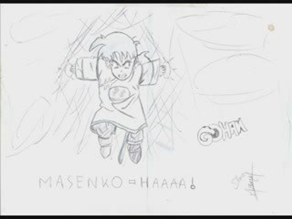 dessin dbz par moi
