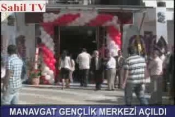 MANAVGAT BELEDİYESİ GENÇLİK MERKEZİ AÇILDI