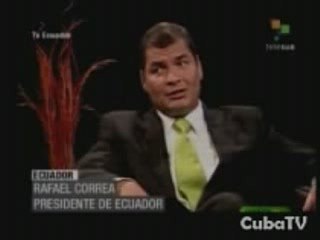 Presidente Correa destaca Dignidad Resistencia Pueblo Cubano