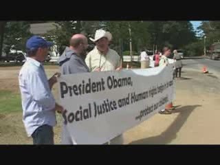 Roving Reporter #76: Protesting on the Vineyard