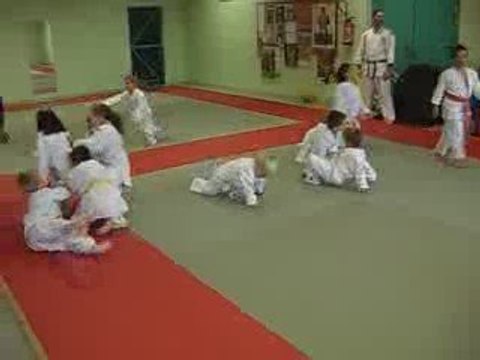 Entrainement 1 petits judo Bruay sur l'Escaut - 59