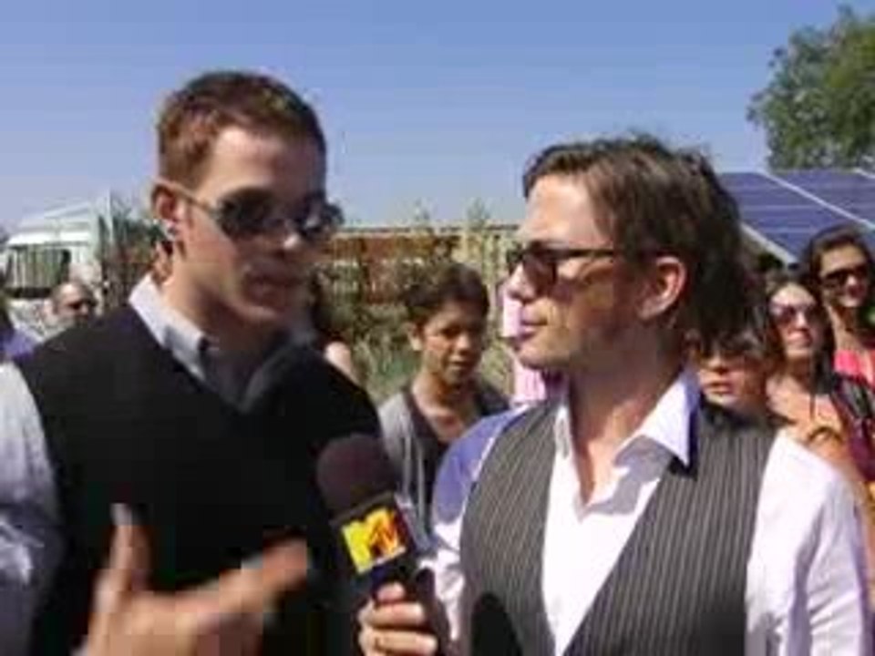 Kellan Lutz And Jackson Rathbone Prepare For Eclipse