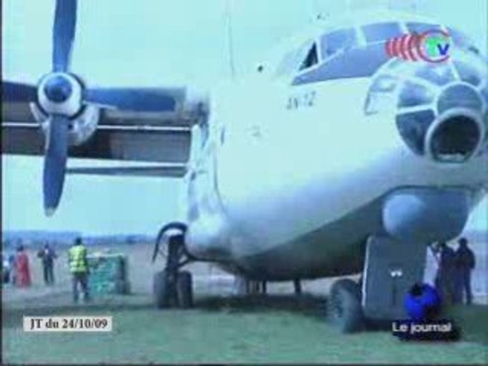 Un cargo de Aérofret buisness a fini sa course...