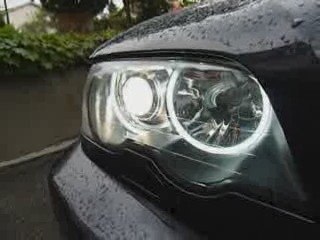 Angel eyes CCFL avec Xénons sur M3 E46