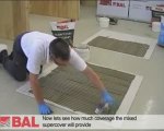 How to Tile A Floor using BAL Supercover Rapidset