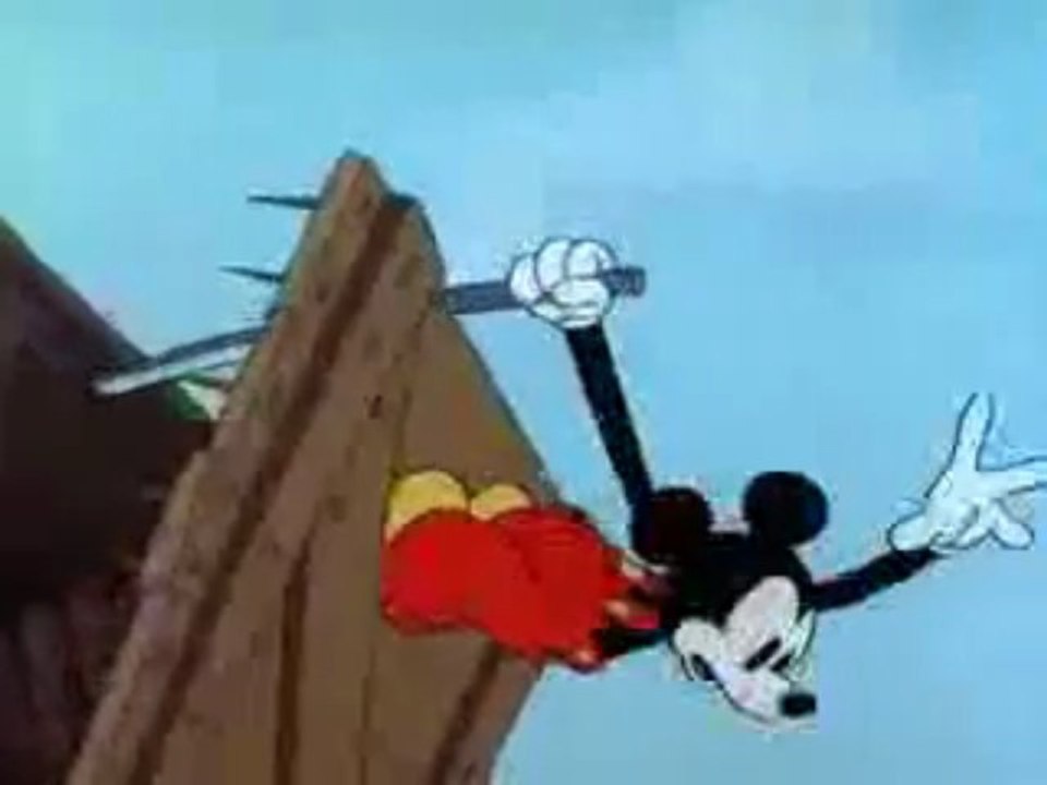 Cartoon Mickey - Constructeurs de bateau