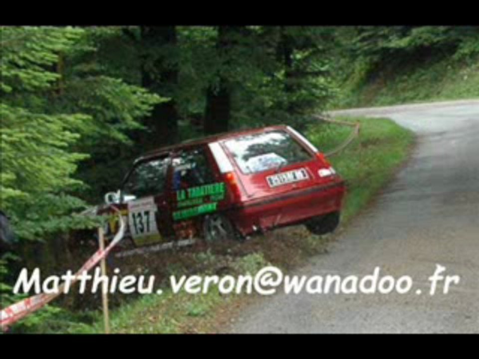 crash gt turbo rallye ajolais 2006