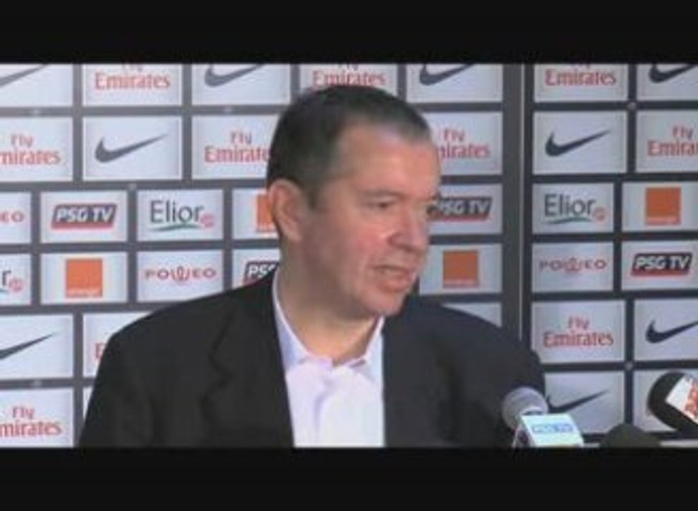Football365 : Conférence de presse de Leproux