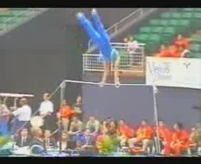 Gymnastics - 2004 PAC - Sam Simpson - High Bar