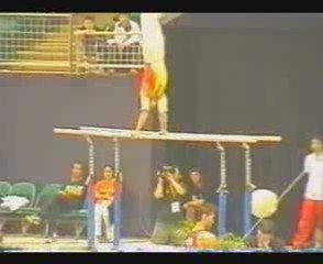 Gymnastics - 2004 PAC - You Yanan P Bars