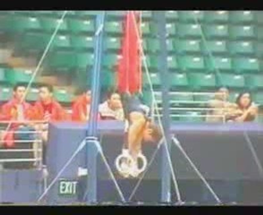 Gymnastics - 2004 PAC - Chen Yungchang - Rings