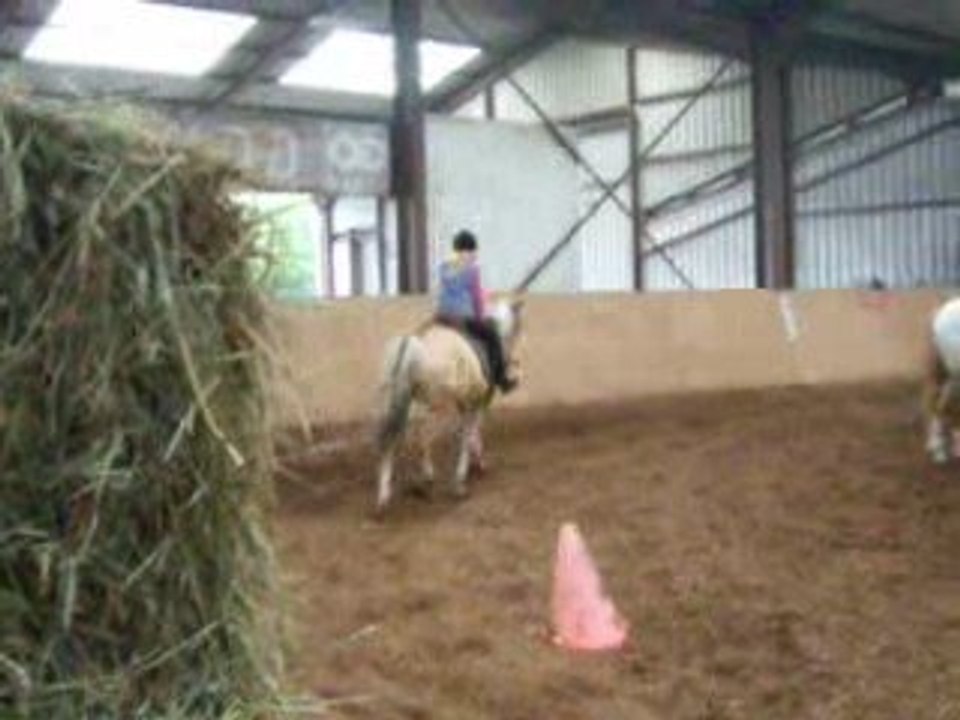 Lise à cheval