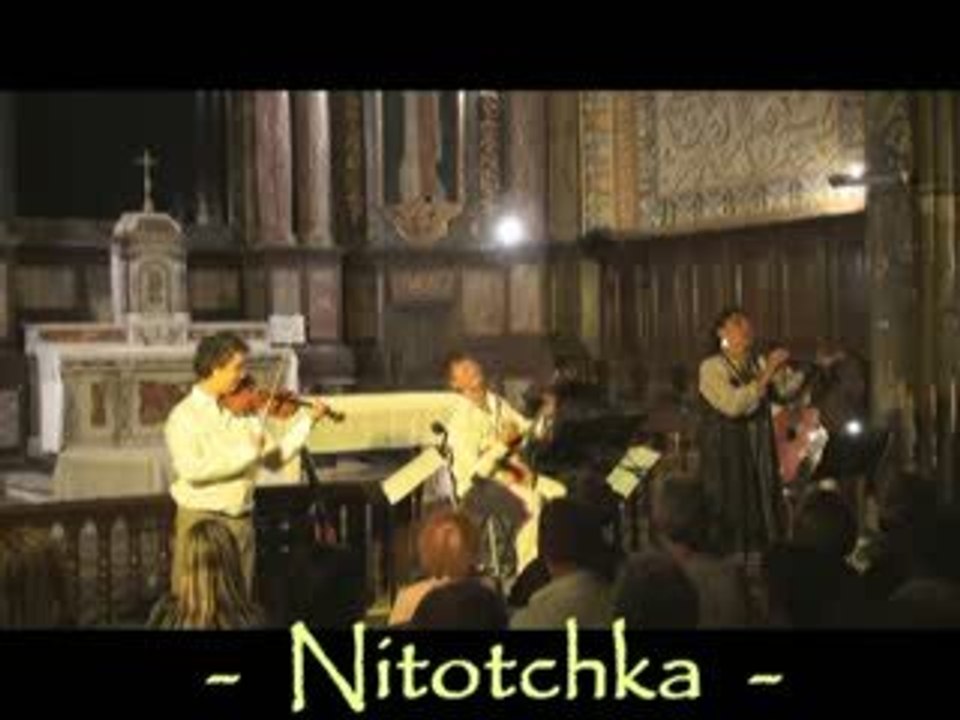 Chants Russes & Tziganes par Galia avec le trio d'alexei B..