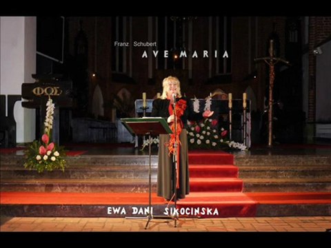Ave Maria(Fr.Schubert) Ewa Dani Sikocińska (live)