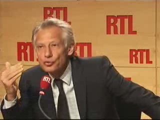 Dominique de Villepin sur RTL : "L'affaire Clearstream..."