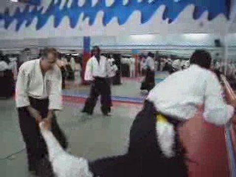 séance d'entrainement au club Top form (randori)