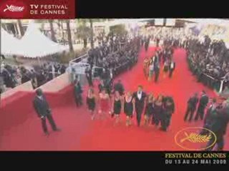 Les marches de Cannes 2009 pour visages leatitia casta
