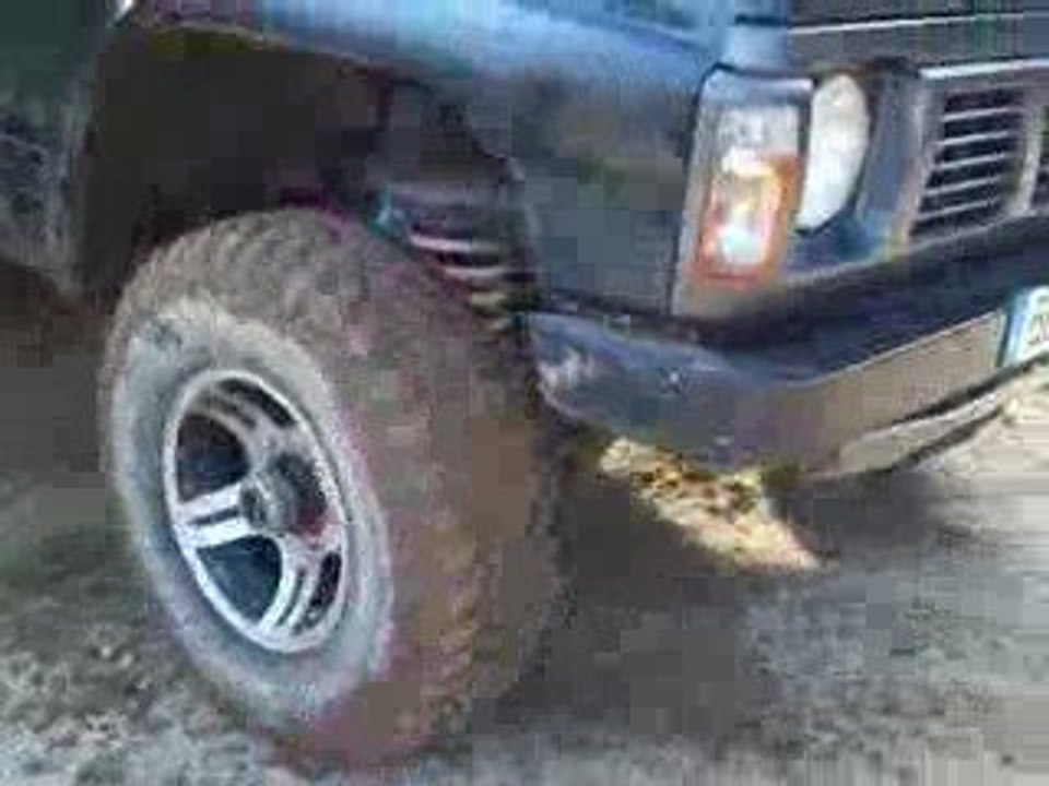 patrol gr montée en croisement au ralenti