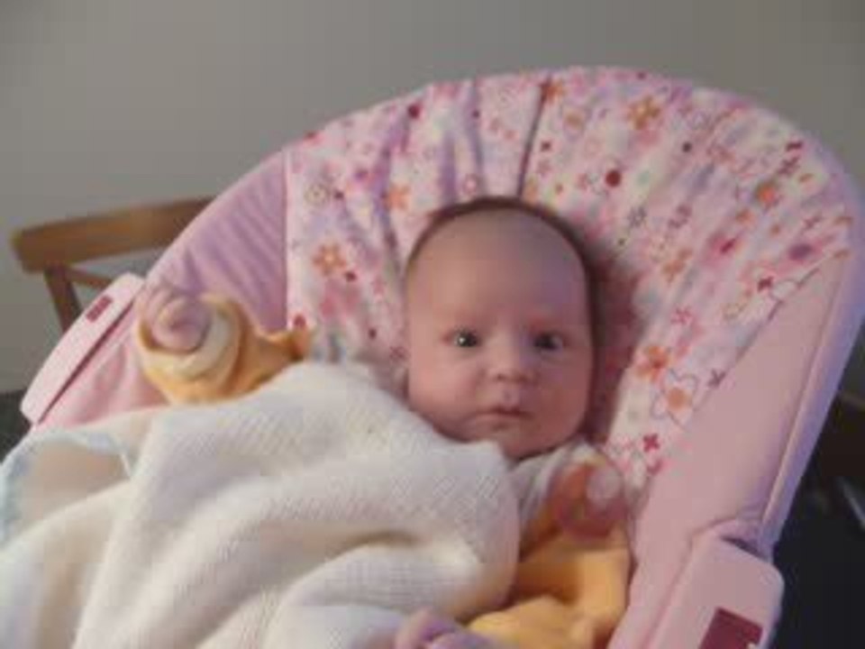 Lola sur son transat