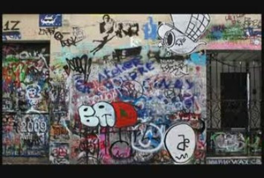 5 ans de graffitis rue de Verneuil