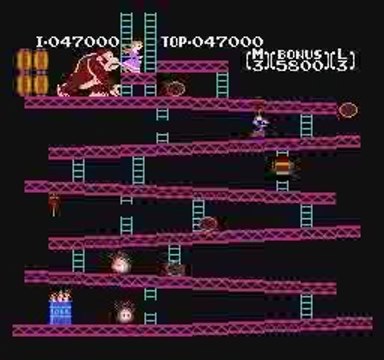 High score Donkey Kong essai 2 part 1