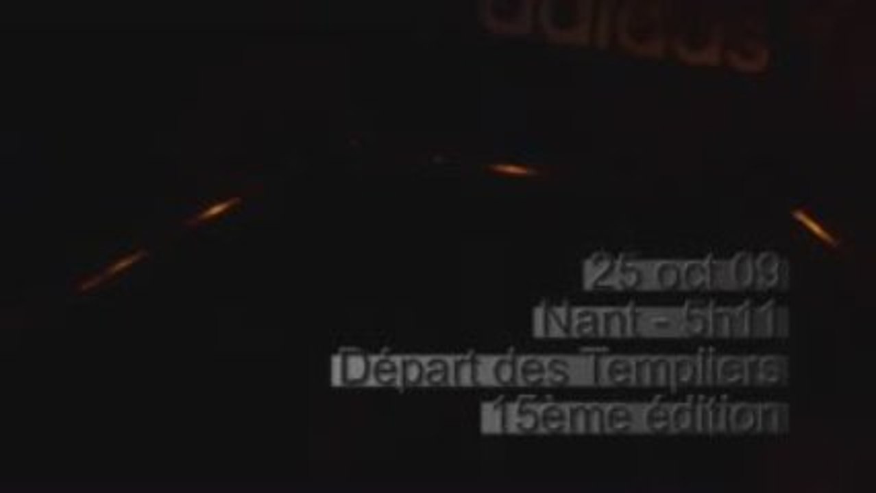 Départ des Templiers 2009