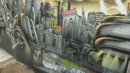 Fresque Vizual Jockey's - La Pléiade Party