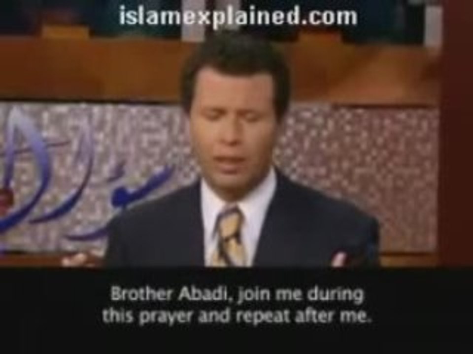 Abadi d' Arabie Saoudite converti d' islam á Jésus