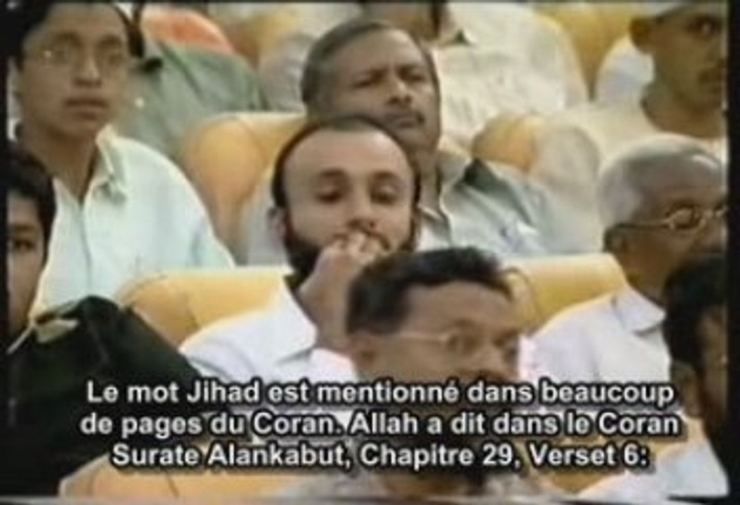 Zakir Naik:Terrorisme et Jihad d'après l'Islam(3/7)