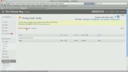 Shrink URLs on Your Domain Name: Pretty Link Intro