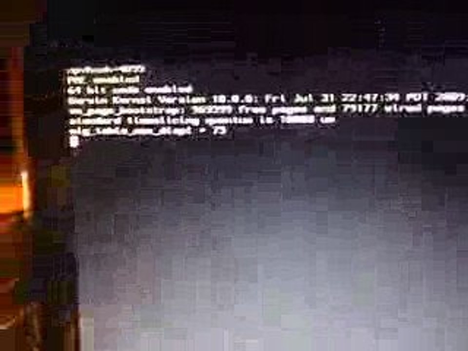 mac osx SL 10.6 (video2)