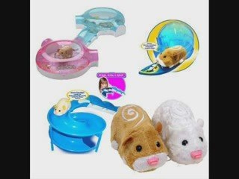 Cute and cuddly Zhu zhu pet toy hamsters at Toy-Hamsters.com