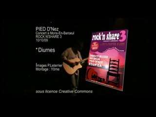 PIED D'Nez en concert - Diurnes