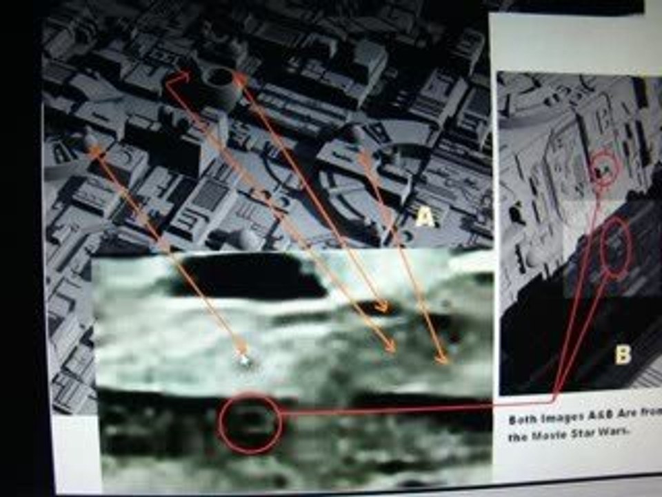 Star Wars Style Base On The Moon  MUFON REPORT Video