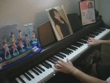 AKB48 - Hikoukigumo (piano)