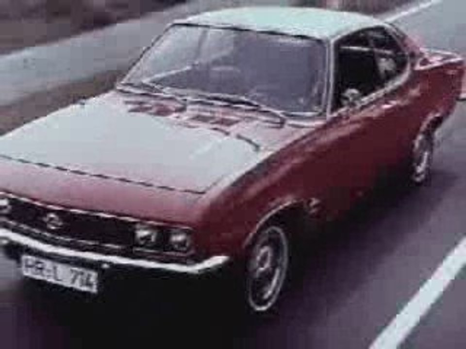Opel Manta A - Alter Werbespot