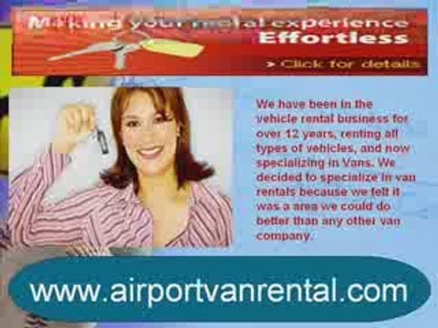 Airport Van Rental in San Francisco