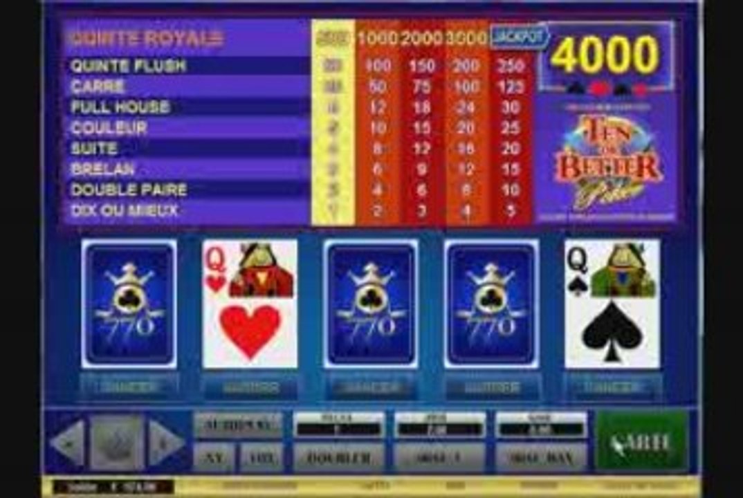 LE TEXAS HOLD’EM SUR LE RÉSEAU 770