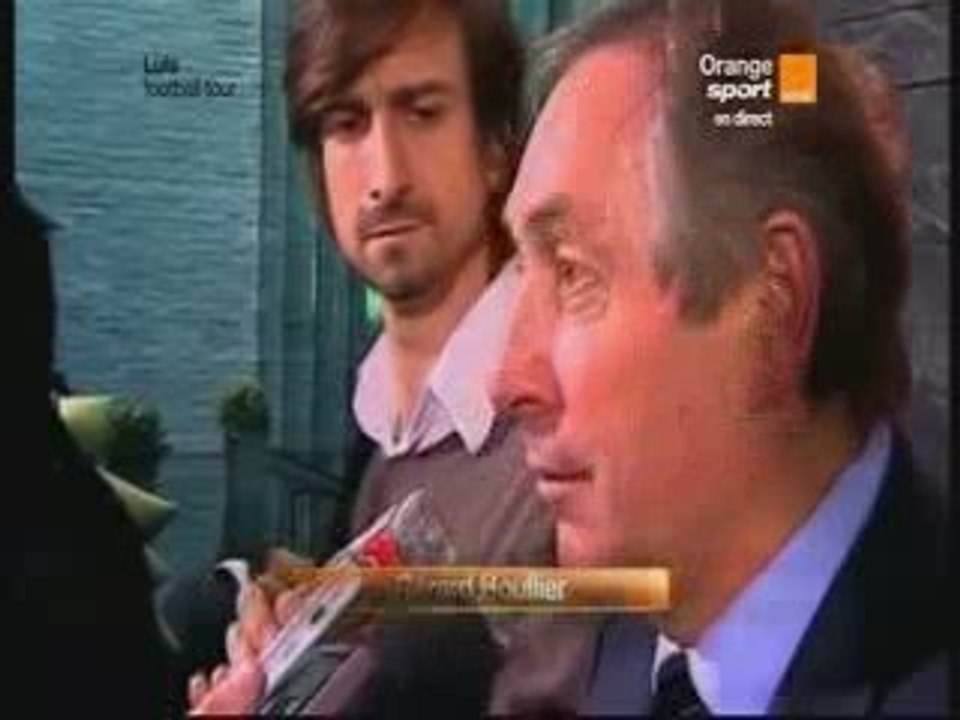 luis footballe tour Rennes - Montpellier (face à la presse)