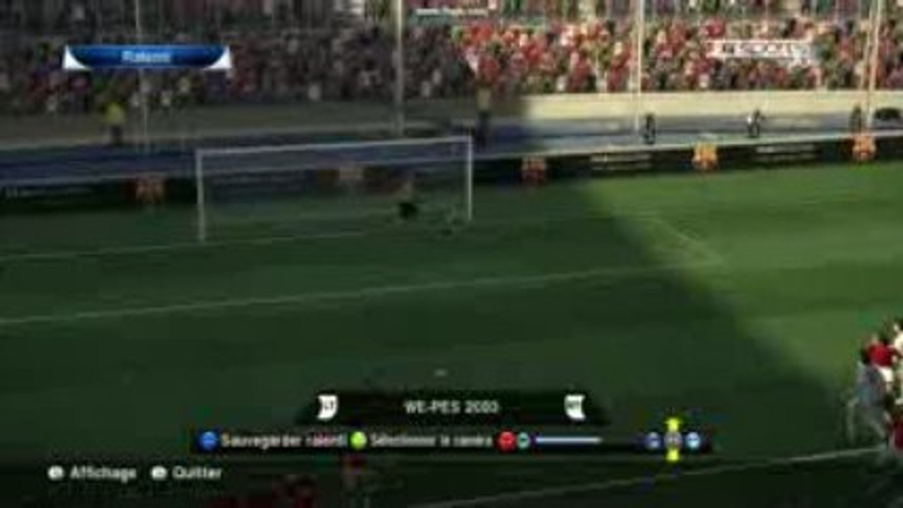 pes2010 Coup franc cadrée de cristiano ronaldo par tunizizou