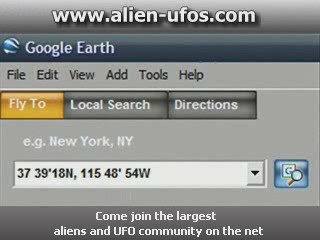 area 51 located on google earth